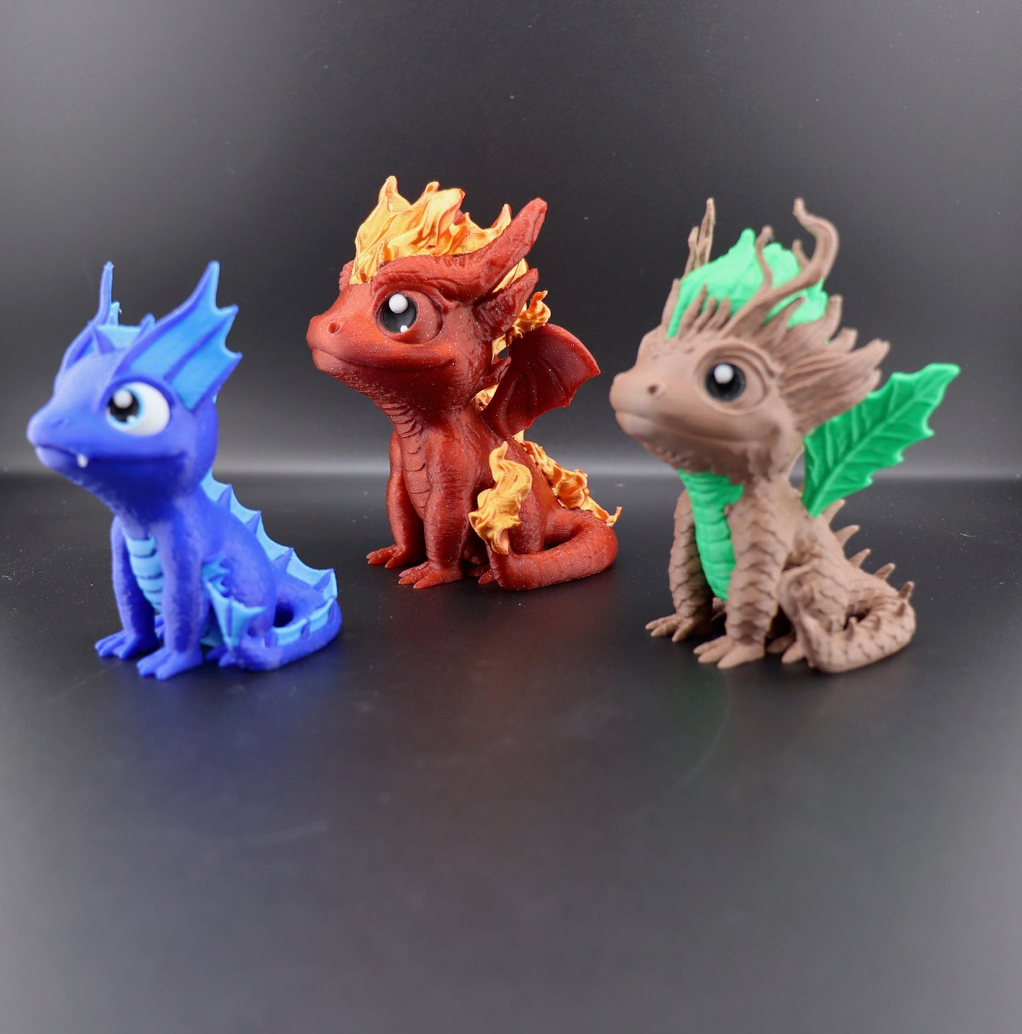 Elemental Dragon Eggs with Mini Dragons