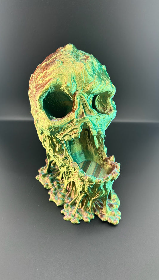 Melting Skull Dice Tower