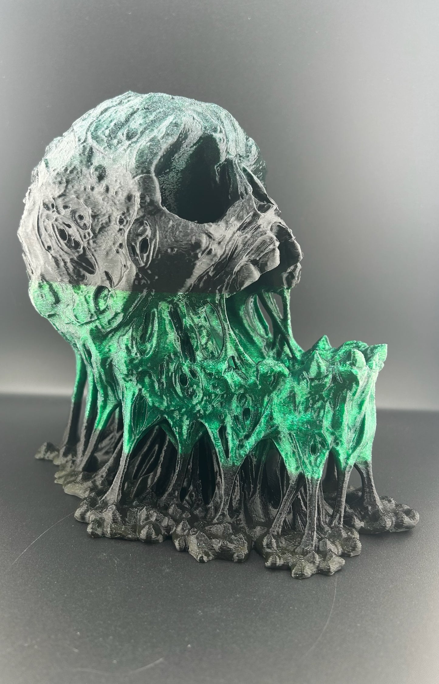 Melting Skull Dice Tower