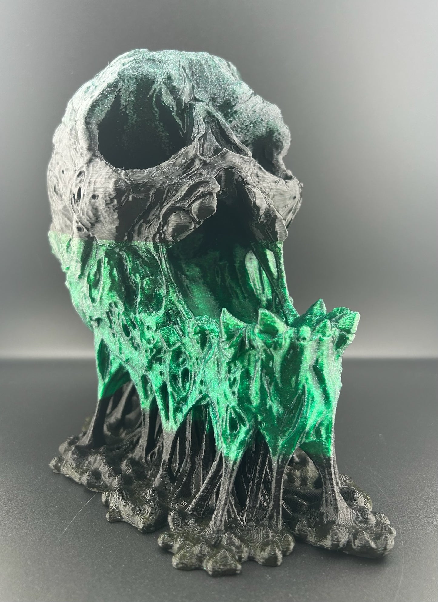 Melting Skull Dice Tower