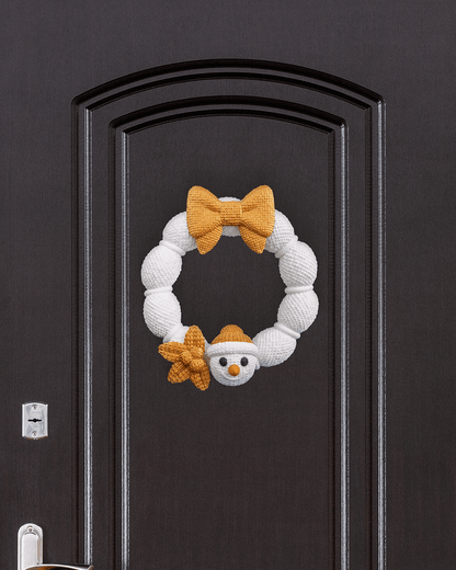 Frosty's Greeting Wreath