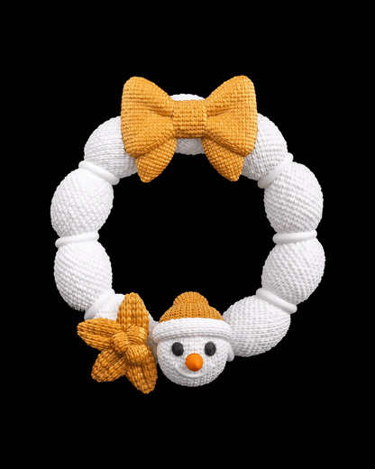 Frosty's Greeting Wreath