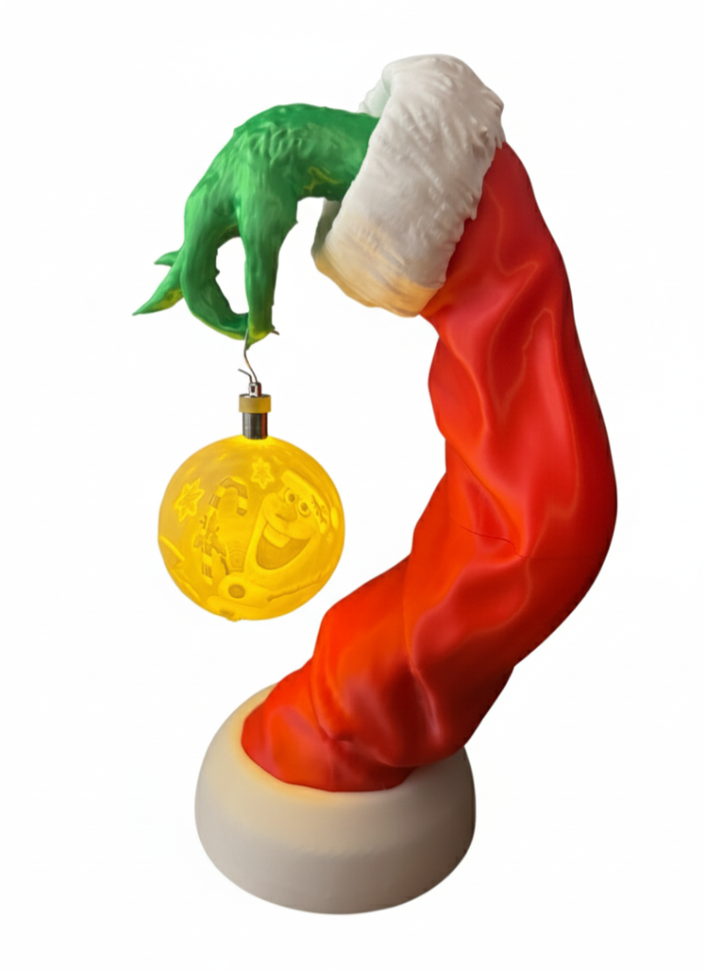 Grinch Arm Ornament Display